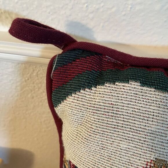Vintage Bear Tapestry Stocking Pillows set of 2 - Picture 11 of 14